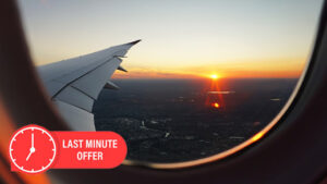 Last-Minute Fares & Post-Flight Surveys