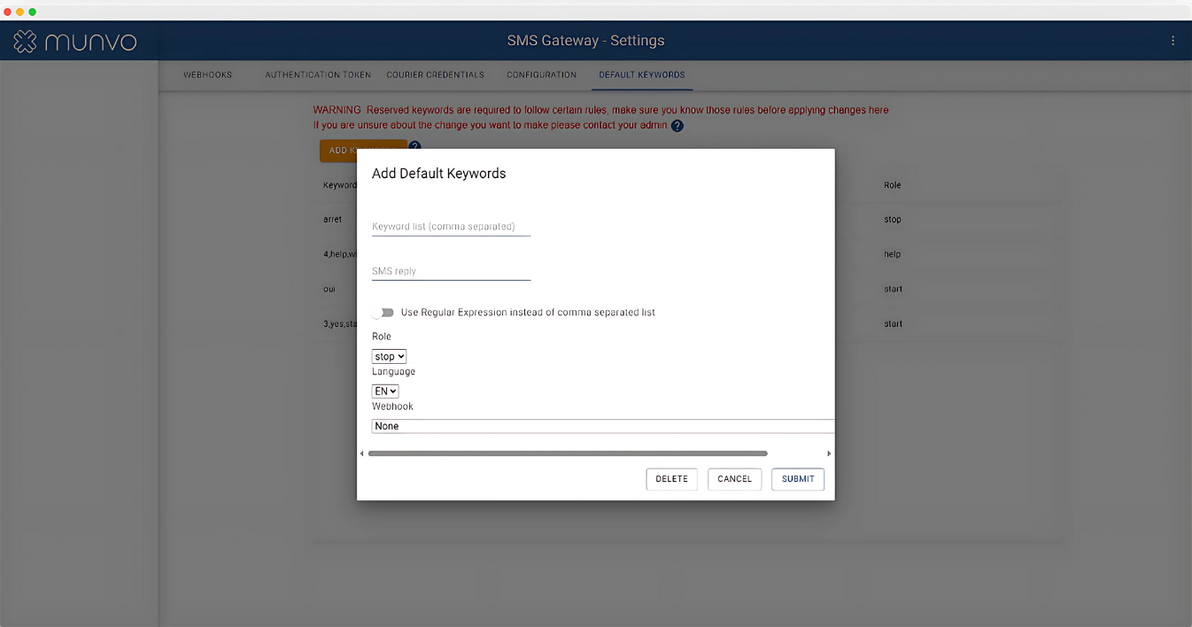 SMS Gateway release notes 10/2024