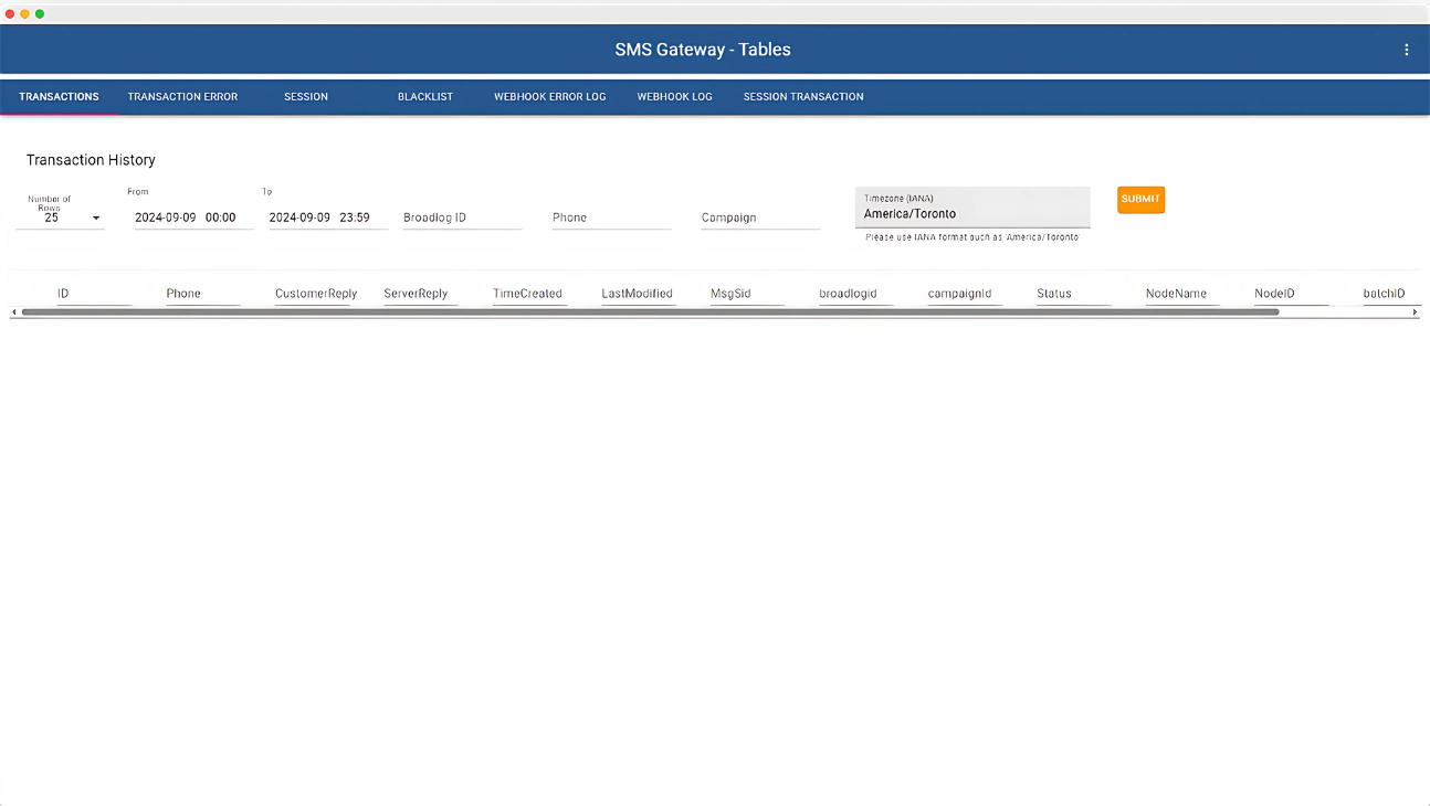 SMS Gateway release notes 10/2024