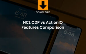 HCL CDP vs ActionIQ Features Comparison