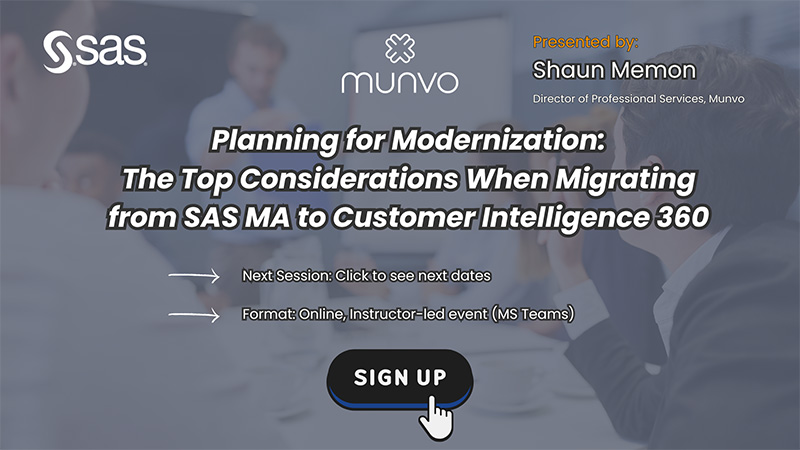 Sas Ma Planning for Modernization: The Top Considerations When Migrating from ...