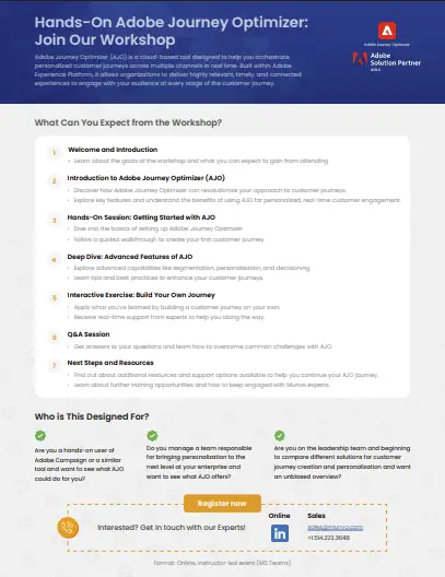 AJO workshop PDF image