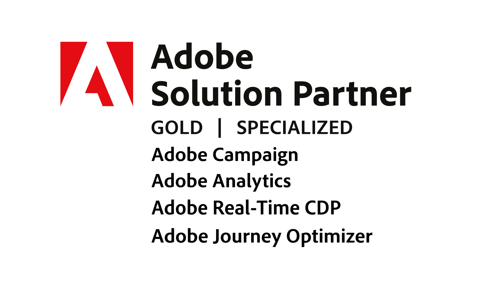 Adobe Marketing Technology Consulting - Trusted Gold Partner