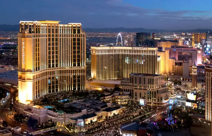 the palazzo at the venetian las vegas
