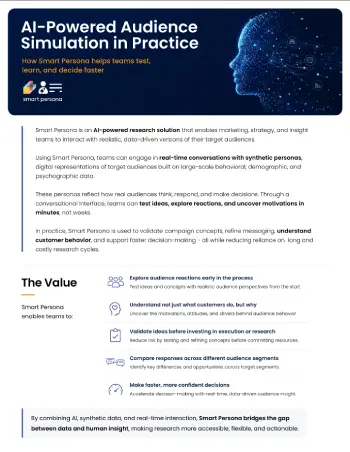 smart persona use cases guide thumb