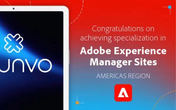 Munvo Achieves Adobe Experience Manager Sites Specialization in the Americas Region blog FEATURED image
